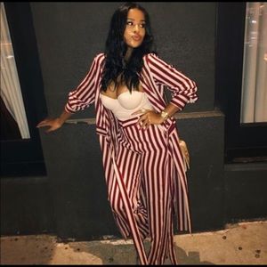 Zara, striped two piece set